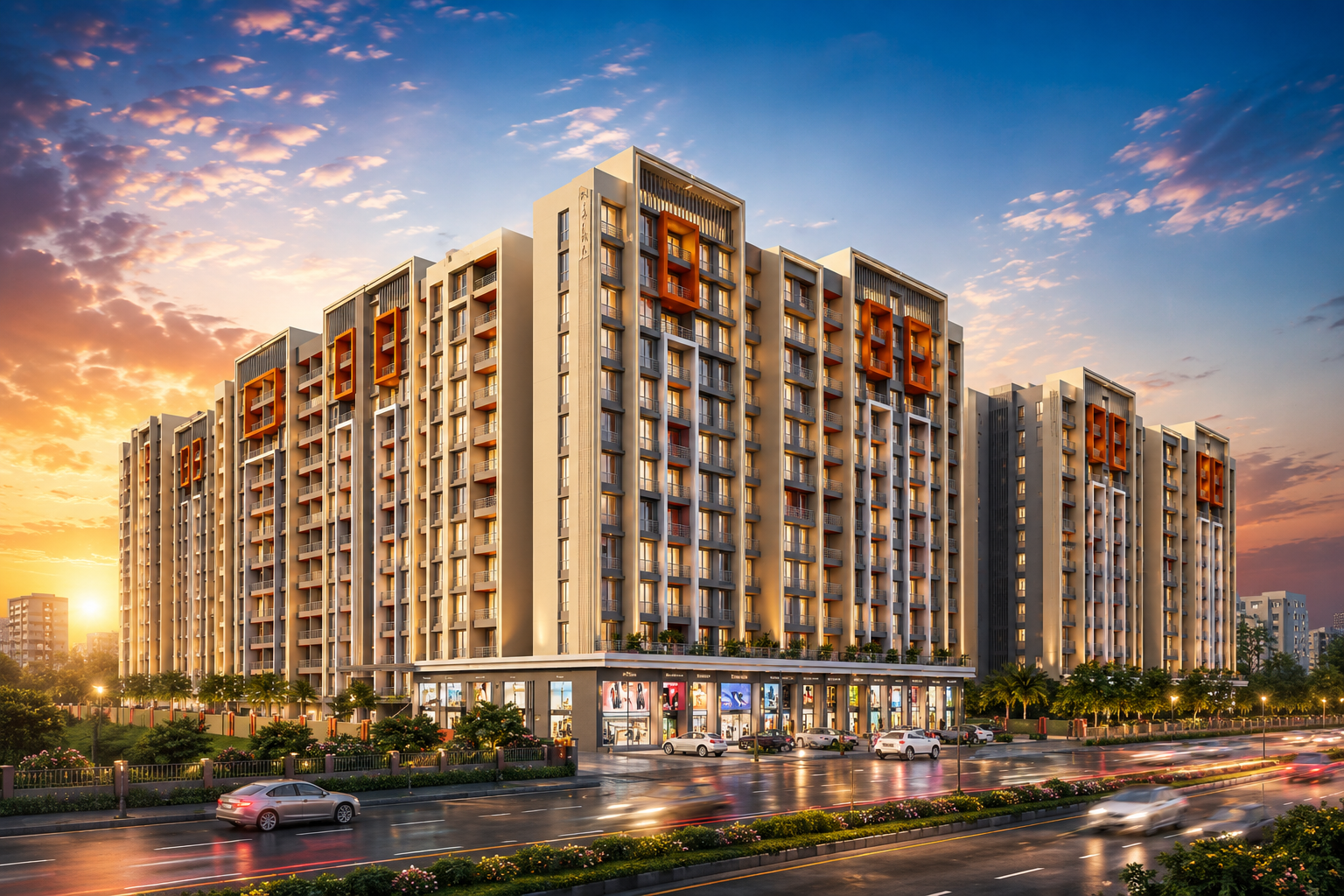 Ekansh Buildcon Rivera Project | Premium 2 & 3 BHK Homes in Moshi Dudulgaon